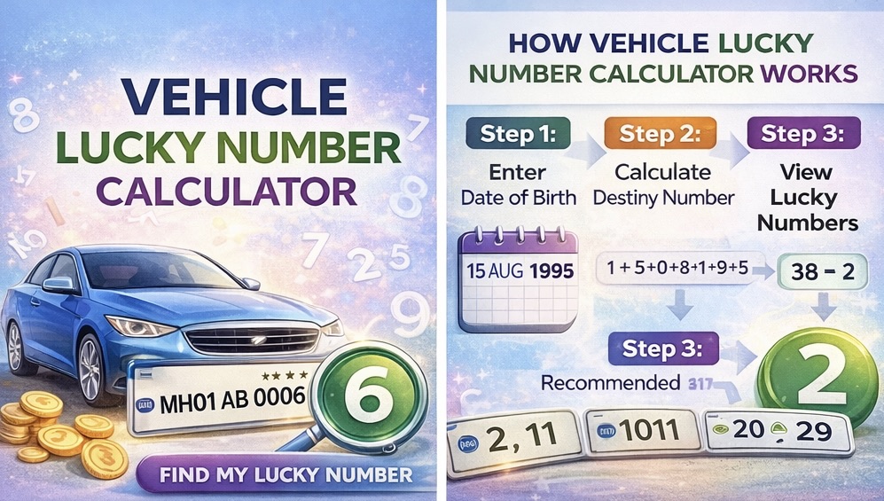 Vehicle Lucky Number Calculator