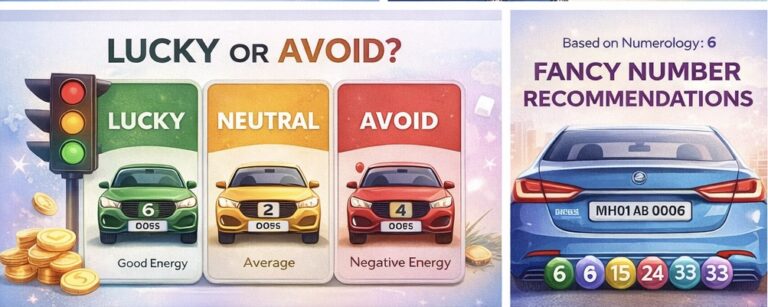 Vehicle Number Numerology Calculator