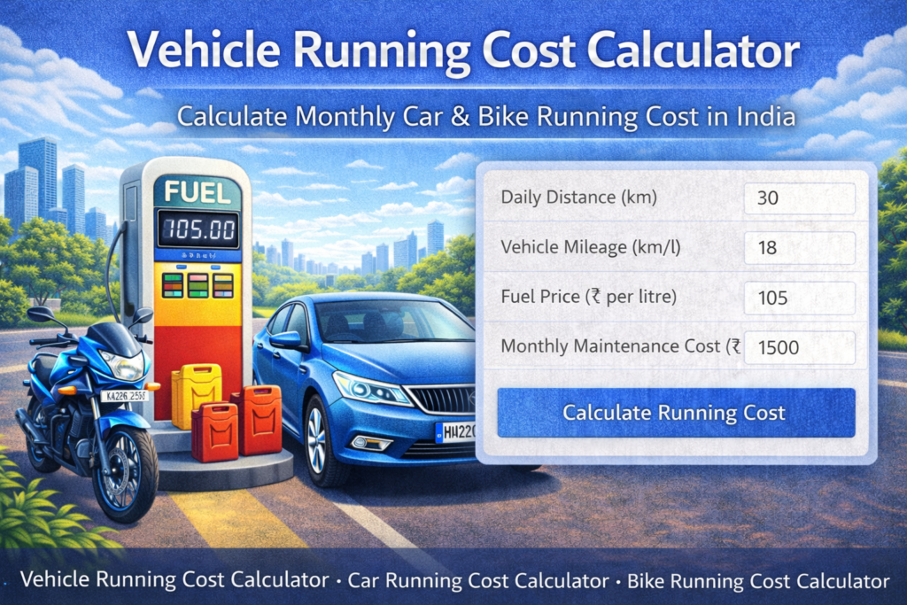Vehicle Running Cost Calculator