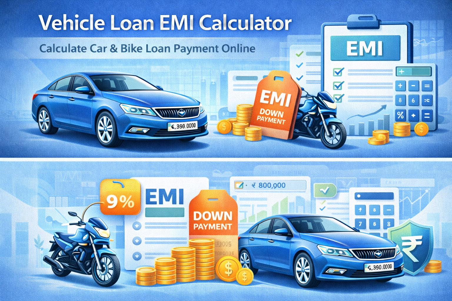 Vehicle Loan EMI Calculator